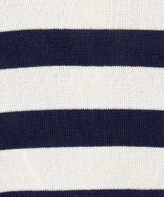 GRACE CONTINENTAL ニットボーダーカーディガン