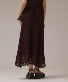 GRACE CONTINENTAL クロシェレーススカート