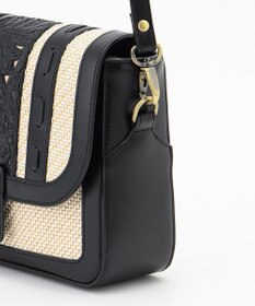 Cutwork グレースコンチネンタル　ショルダーバッグ カゴバッグ Cutwork box Bag / GRACE CONTINENTAL | GRACE CONTINENTAL