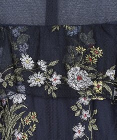 チュール刺繍フリルワンピース / GRACE CONTINENTAL | GRACE