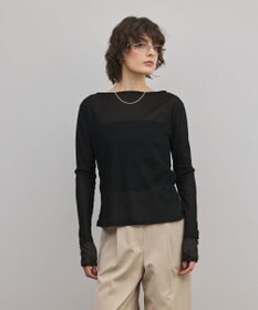 GRACE CONTINENTAL シアーレイヤードカットトップ