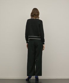 GRACE CONTINENTAL フラワープリントニットカーディガン