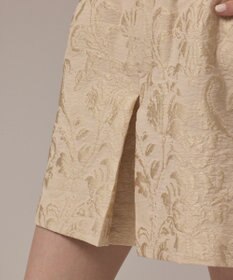 GRACE CONTINENTAL リーフジャガードショートパンツ