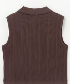 GRACE CONTINENTAL ダブルフロントニットジレ