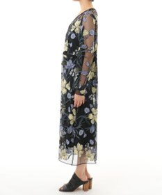 GRACE CONTINENTAL レザースタックヒールサンダル