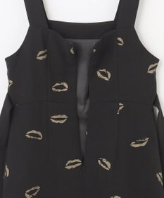 GRACE CONTINENTAL リップモチーフドレス