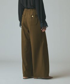 GRACE CONTINENTAL ウールジャージパンツ