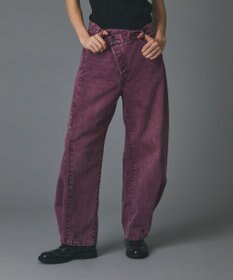 GRACE CONTINENTAL ラップ2wayデニムパンツ