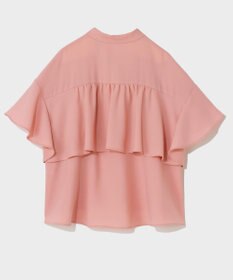 GRACE CONTINENTAL ラッフルレイヤードブラウス