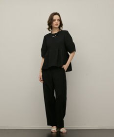 GRACE CONTINENTAL オーガンジージャガードトップ