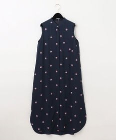 GRACE CONTINENTAL エンゼルフィッシュジャガードワンピース