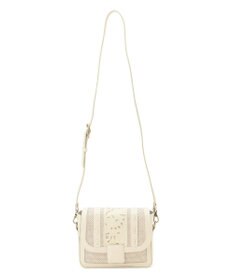GRACE CONTINENTAL Cutwork mini Bag