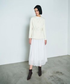 GRACE CONTINENTAL テーラーチュールワンピース