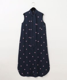 GRACE CONTINENTAL エンゼルフィッシュジャガードワンピース