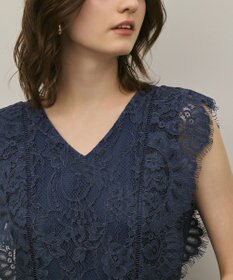 GRACE CONTINENTAL コードレースサロペット