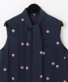 GRACE CONTINENTAL エンゼルフィッシュジャガードワンピース