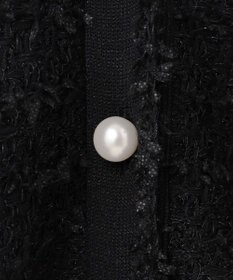 GRACE CONTINENTAL ラメツイードニットカーディガン