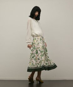 GRACE CONTINENTAL ノーカラーカラミブルゾン