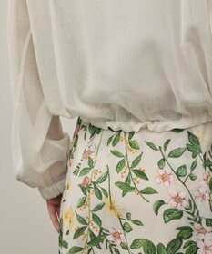 GRACE CONTINENTAL ノーカラーカラミブルゾン