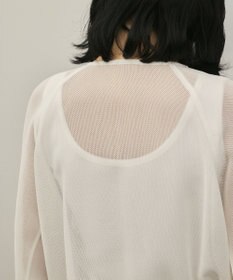 GRACE CONTINENTAL ノーカラーカラミブルゾン