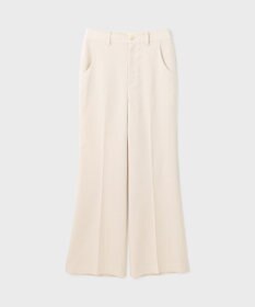 GRACE CONTINENTAL リネンサテンフレアパンツ