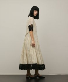 GRACE CONTINENTAL カフタンシフォンワンピース