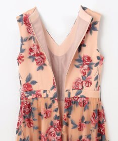 ローズ刺繍フレアドレス / GRACE CONTINENTAL | GRACE
