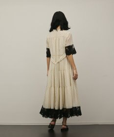 GRACE CONTINENTAL カフタンシフォンワンピース