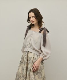 GRACE CONTINENTAL カラミ2wayジャケット