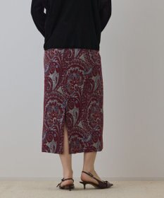 GRACE CONTINENTAL ラメペイズリージャガードスカート