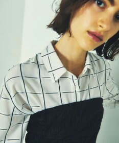 ベアレイヤードシャツトップ / GRACE CONTINENTAL | GRACE ベアレイヤードシャツトップ / GRACE CONTINENTAL | GRACE