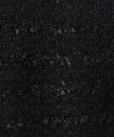 GRACE CONTINENTAL ラメツイードニットカーディガン