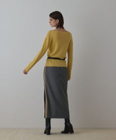 GRACE CONTINENTAL ハイゲージウールニットトップ