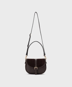 GRACE CONTINENTAL BIANCHINI スウェードバッグ