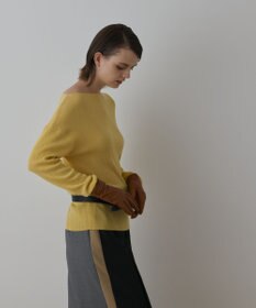 GRACE CONTINENTAL ハイゲージウールニットトップ