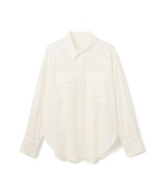 GRACE CONTINENTAL トリアセリネンオーバーシャツ