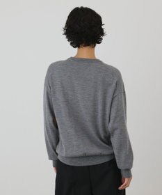 GRACE CONTINENTAL ウールスリットニットトップ