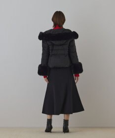 GRACE CONTINENTAL エコファーショートダウンジャケット