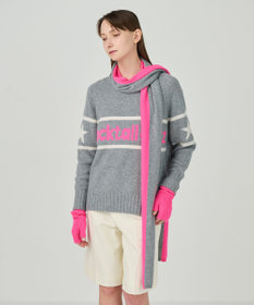 GRACE CONTINENTAL カシミヤバイカラーストール