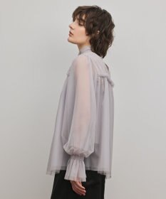 GRACE CONTINENTAL チュールタイブラウス