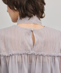 GRACE CONTINENTAL チュールタイブラウス