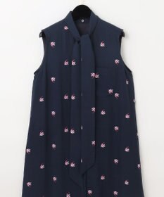 GRACE CONTINENTAL エンゼルフィッシュジャガードワンピース