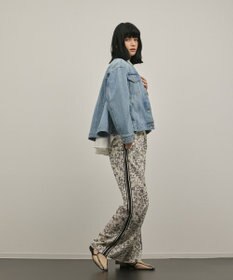 GRACE CONTINENTAL ペプラムデニムジャケット