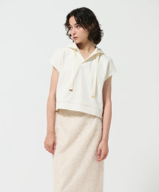 GRACE CONTINENTAL クロップトジャージトップ