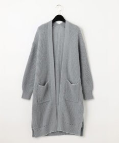 GRACE CONTINENTAL - グレースコンチネンタル L Wモヘヤ畦ニットカーディガンD LIFE STYLE WEAR】モヘヤ畦ニットカーディガン-D / GRACE
