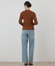 GRACE CONTINENTAL ボタンリブニットカーディガン