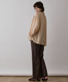 GRACE CONTINENTAL レースキャミ付カフタンブラウス