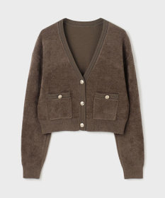 GRACE CONTINENTAL モールニットカーディガン