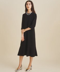 GRACE CONTINENTAL ダブルクロスドレス