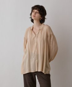 GRACE CONTINENTAL レースキャミ付カフタンブラウス